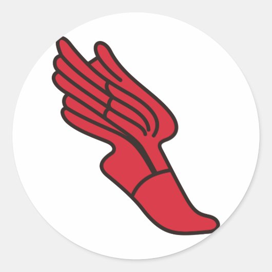 トラックロゴ ラウンドシール (正面)