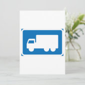 トラックロードサイン招待状 招待状 (スタンド正面)