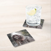 トラック上のゾンビ スクエアペーパーコースター (インサイチュ)