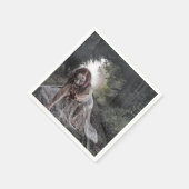 トラック上のゾンビ スタンダードカクテルナプキン (角)