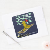 トラック上のタルボット スクエアシール (封筒)