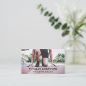 トラック上のランナー 名刺 (スタンド正面)