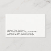 トラック上のランナー 名刺 (裏面)