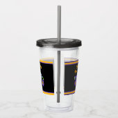 トラック予算パーソナライズされた名子供 アクリルタンブラー (右)