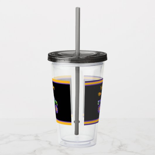 トラック予算パーソナライズされた名子供 アクリルタンブラー (右)