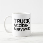 トラック事故生存者 コーヒーマグカップ (左)