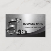 トラック会社プロフェッショナル輸送運転手 名刺 (正面)