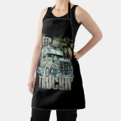 トラック保カーのトラックをトラックでトラックするトラックのトラック エプロン (インサイチュ)