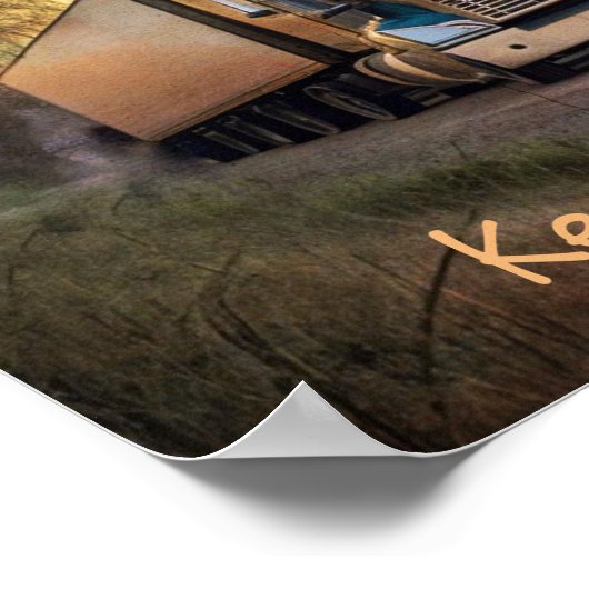 トラック保クで ポスター (角)