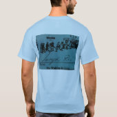 トラック再結合2013年 Tシャツ (裏面)