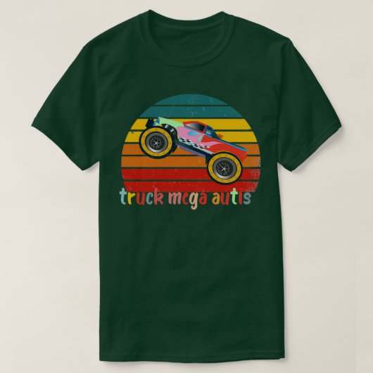トラック大自閉症クラシックT Tシャツ (デザイン正面)