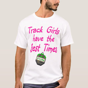 トラック女の子 Tシャツ