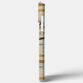 トラック女性のカーボーイカントリーミュージックプレイドタータンチェックパターン Case-Mate iPhoneケース (裏面 / 左)