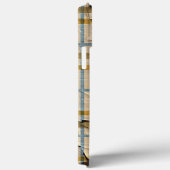 トラック女性のカーボーイカントリーミュージックプレイドタータンチェックパターン Case-Mate iPhoneケース (裏面 / 右)