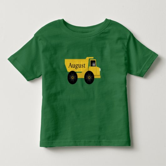 トラック威厳があるTシャツ トドラーTシャツ (正面)