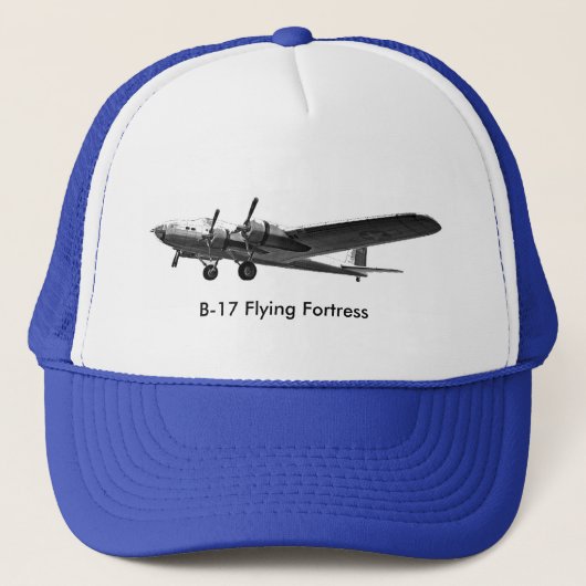 トラック帽の航空機画像 キャップ (正面)