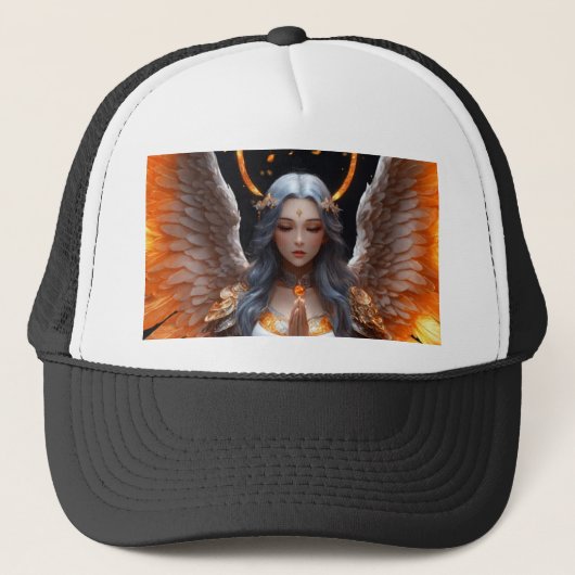 トラック帽クラシック子 キャップ (正面)