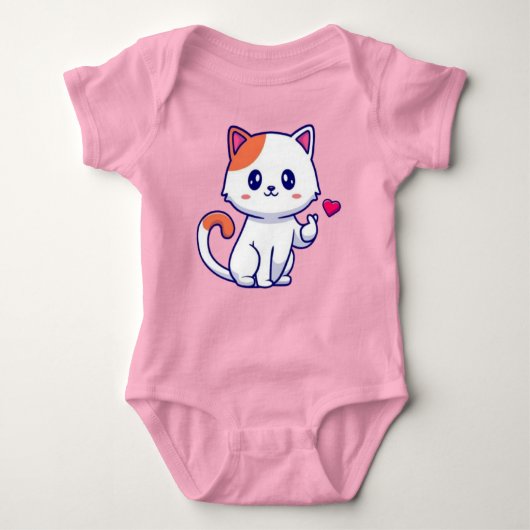 トラック帽 ベビーボディスーツ (正面)