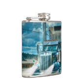 トラック恋人のための青い家畜運搬車及びハイウェー フラスク (右)