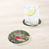 トラック愛好家のための大型トラックとハイウェイアート コースター (側面)