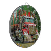 トラック愛好家のための大型トラックとハイウェイアート ダーツボード (正面左)