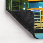 トラック愛好家のための大型トラックとハイウェイアート マウスパッド (コーナー)