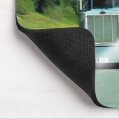 トラック愛好家のための大型トラックとハイウェイアート マウスパッド (コーナー)