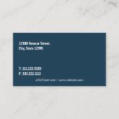 トラック整備士サービス 名刺 (裏面)