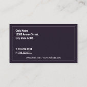 トラック整備士修理 名刺 (裏面)