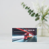 トラック整備士修理 名刺 (スタンド正面)