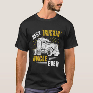 トラック最高のクの叔父のTee Truckerギフトの父親 Tシャツ