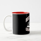 トラック最高のク・グランパ ツートーンマグカップ (左)