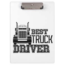 トラック最高の運転者 クリップボード