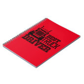 トラック最高の運転者 ノートブック (左側)