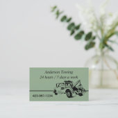 トラック牽引名刺 名刺 (スタンド正面)