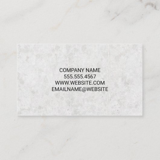 トラック牽引業務 | 建築 名刺 (裏面)