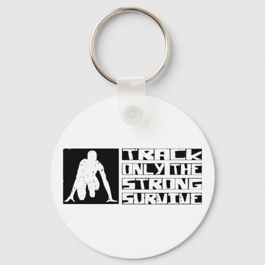 トラック生き延び キーホルダー (正面)