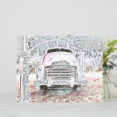 トラック素朴ヴィンテージホワイトグレーレトロ動揺して (スタンド正面)