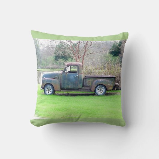 トラック素朴装飾用クッション クッション (正面)