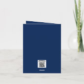 トラック誕生日カード ノートカード (裏面)