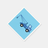 トラック誕生日パーティー スタンダードカクテルナプキン (角)