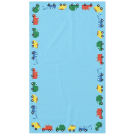 トラック誕生日パーティー テーブルクロス