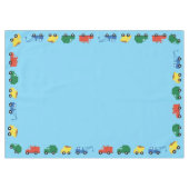 トラック誕生日パーティー テーブルクロス (正面(横))