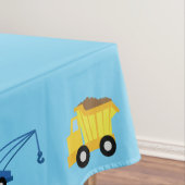 トラック誕生日パーティー テーブルクロス (インサイチュ)