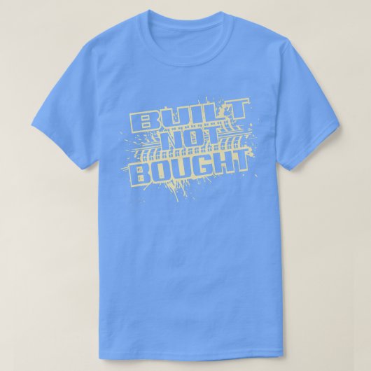 トラック買の泥を引いて建設走 Tシャツ (デザイン正面)