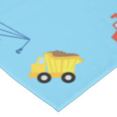 トラック車かわいい1st誕生日パーティーテーマ テーブルクロス (アングル)