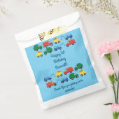 トラック車かわいい1st誕生日パーティーテーマ フェイバーバッグ (封をした状態)