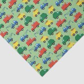 トラック車かわいい1st誕生日パーティーテーマ 薄葉紙 (詳細)