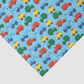 トラック車かわいい1st誕生日パーティーテーマ 薄葉紙 (詳細)
