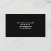 トラック車両部品輸送新規カード 名刺 (裏面)